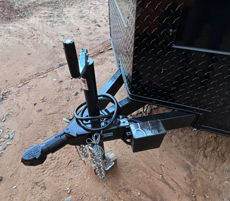 New 2026 Family Trailer 6x12 Tandem Axle Cargo / Enclosed Trailer-Screwless Exterior-Blackout Pkg-Rear Spoiler