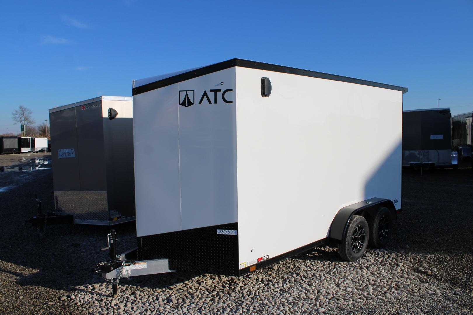New 2026 ATC 7X14 + 12" R Cargo / Enclosed Trailer