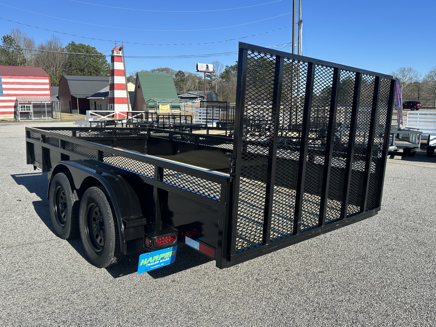 New 2026 6.5X14 SUPER CUSTOM RAIL TANDEM AXLE UTILITY TRAILER