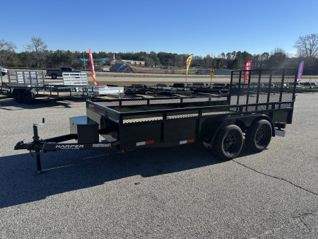 New 2026 6.5X14 SUPER CUSTOM RAIL TANDEM AXLE UTILITY TRAILER