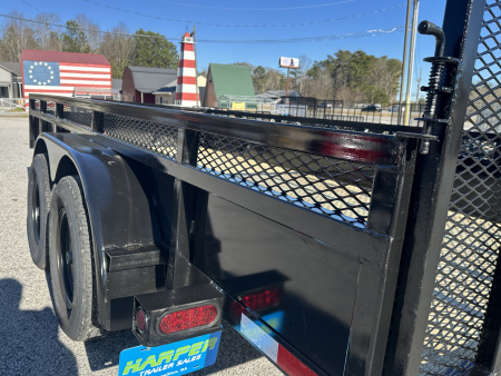 New 2026 6.5X14 SUPER CUSTOM RAIL TANDEM AXLE UTILITY TRAILER