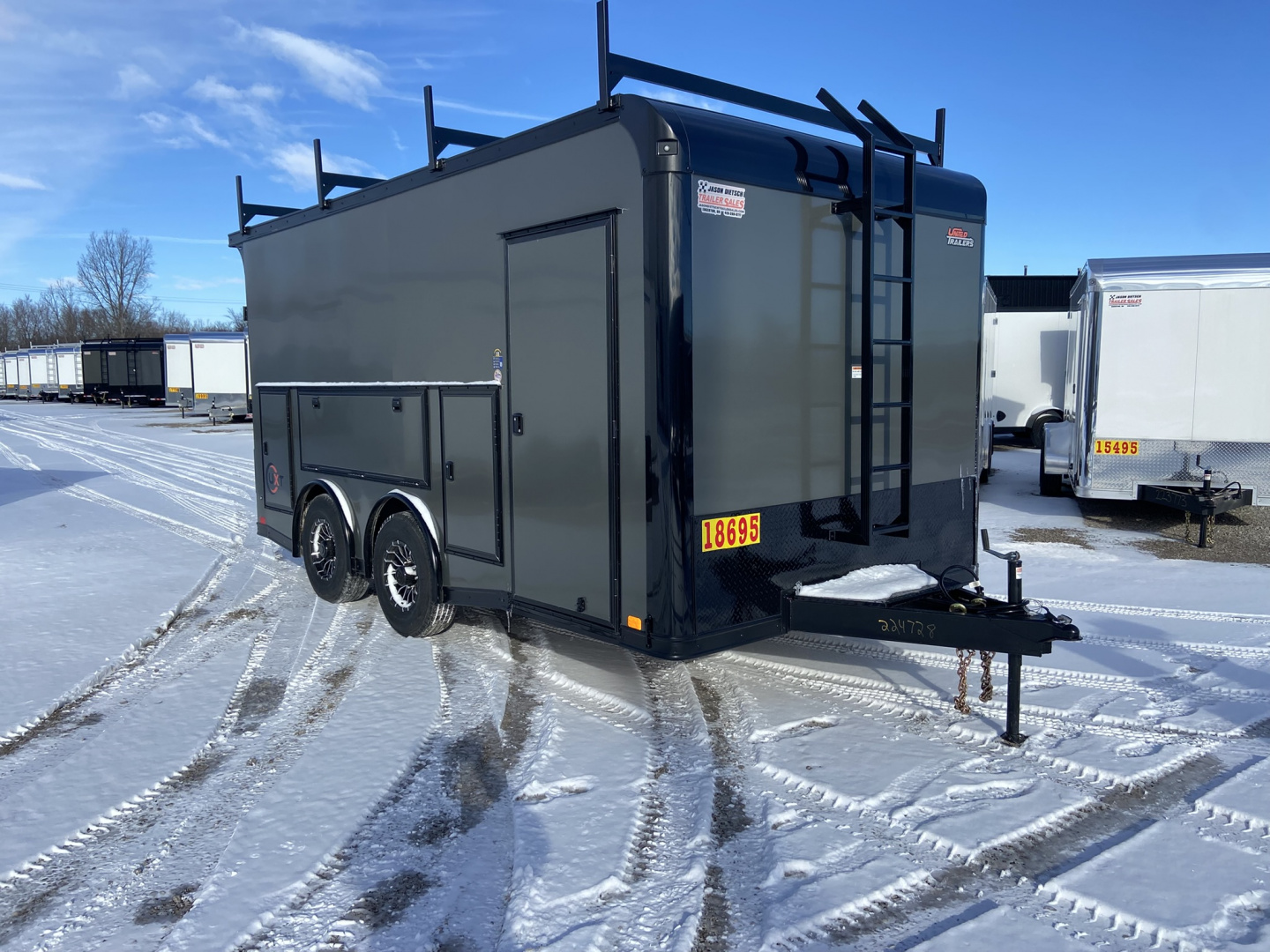 New United UXT 8.5x16 Contractor Trailer