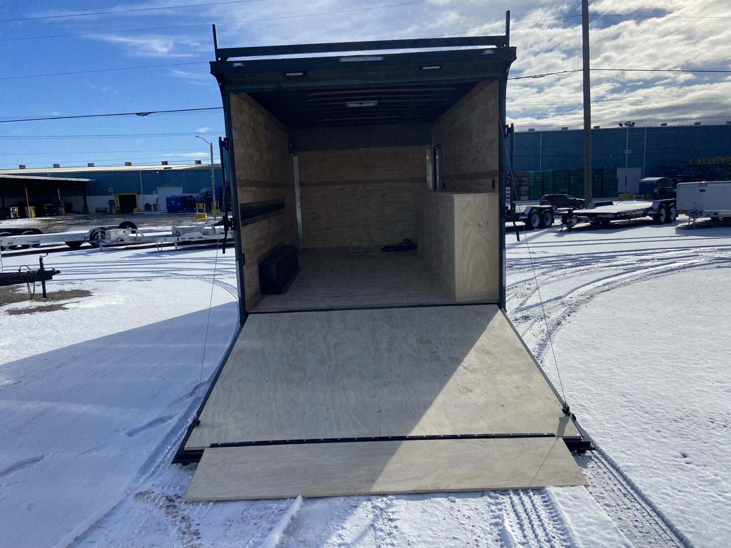 New United UXT 8.5x16 Contractor Trailer