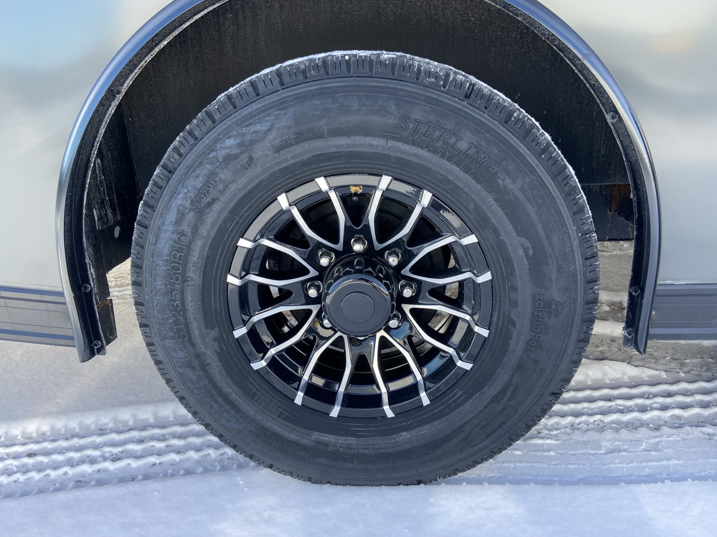 New United UXT 8.5x16 Contractor Trailer