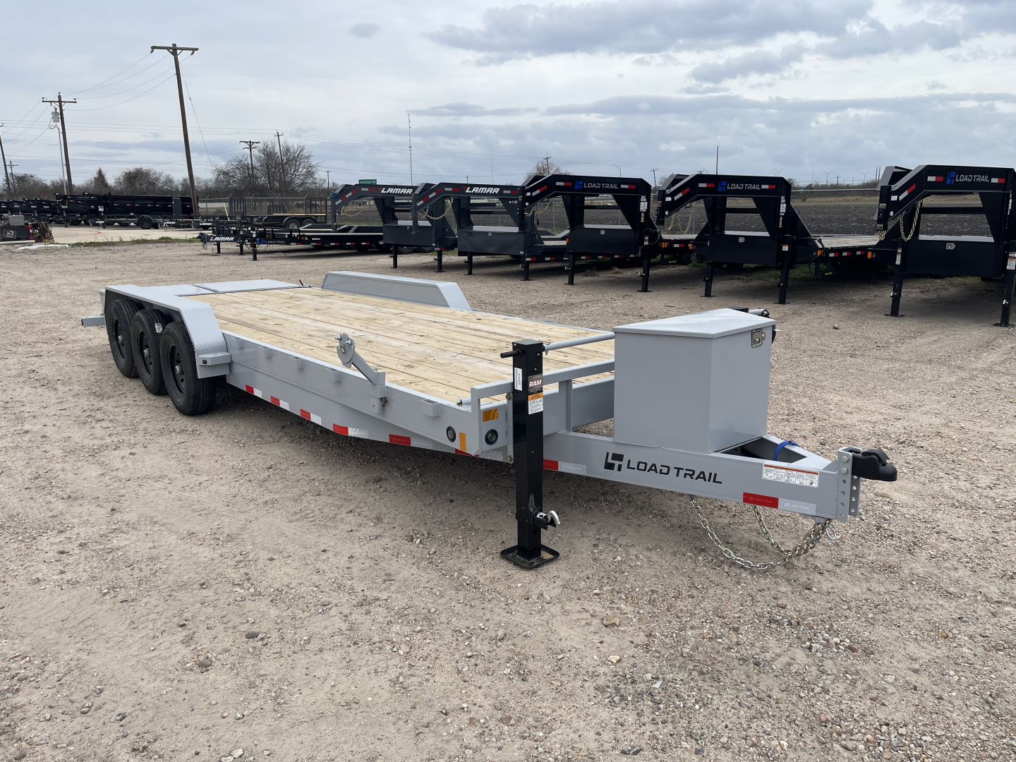 New 2026 Load Trail 83X24 Max Ramps 21K GVW Lowboy Car Hauler