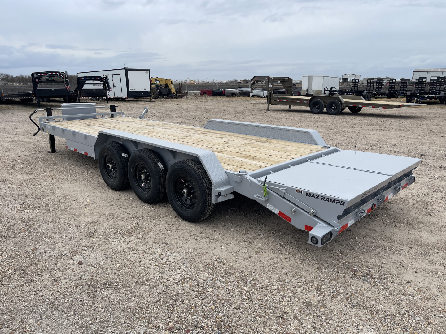 New 2026 Load Trail 83X24 Max Ramps 21K GVW Lowboy Car Hauler