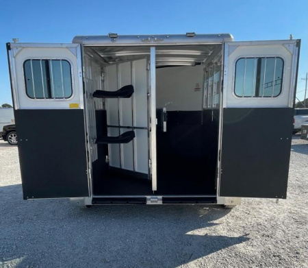 New 2023 Sundowner 2 horse slant bumper pull