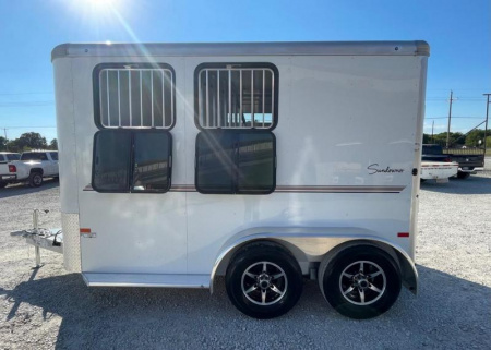 New 2023 Sundowner 2 horse slant bumper pull