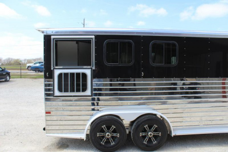 New 2023 Sundowner Trailers Rancher Sport 3 Horse Gooseneck Horse Trailer