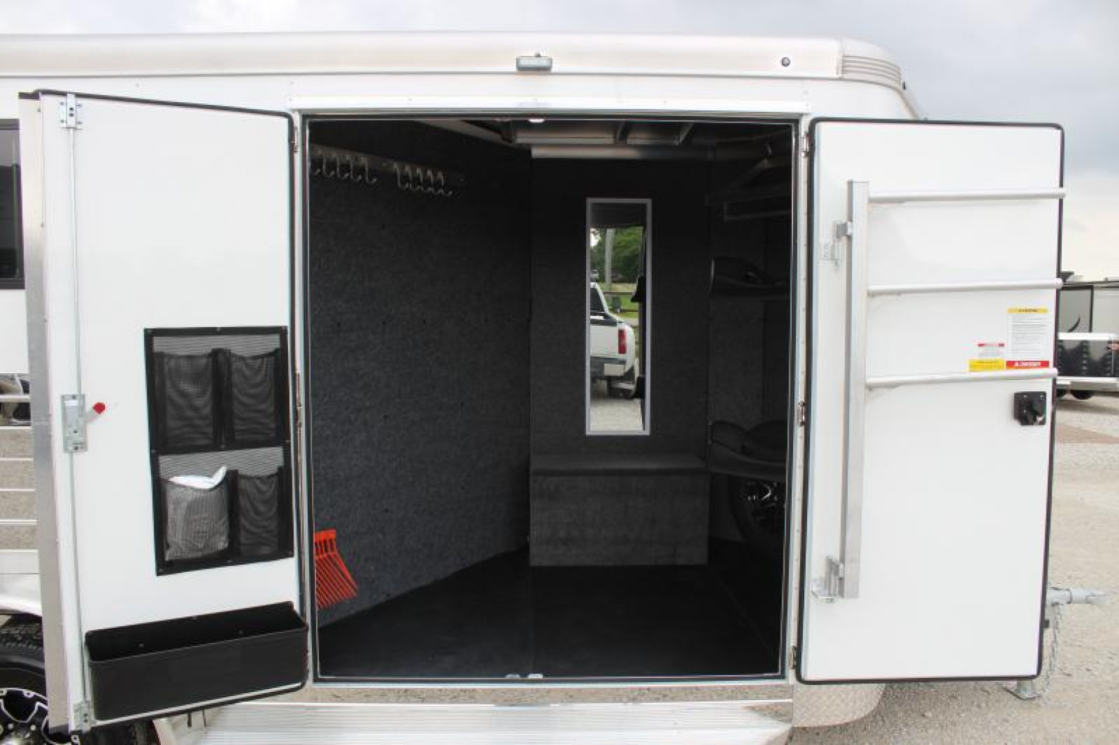 New 2025 Sundowner Super Tack 2 Horse Slant Load Bumper Pull