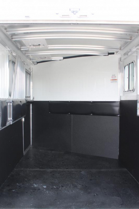 New 2025 Sundowner Super Tack 2 Horse Slant Load Bumper Pull