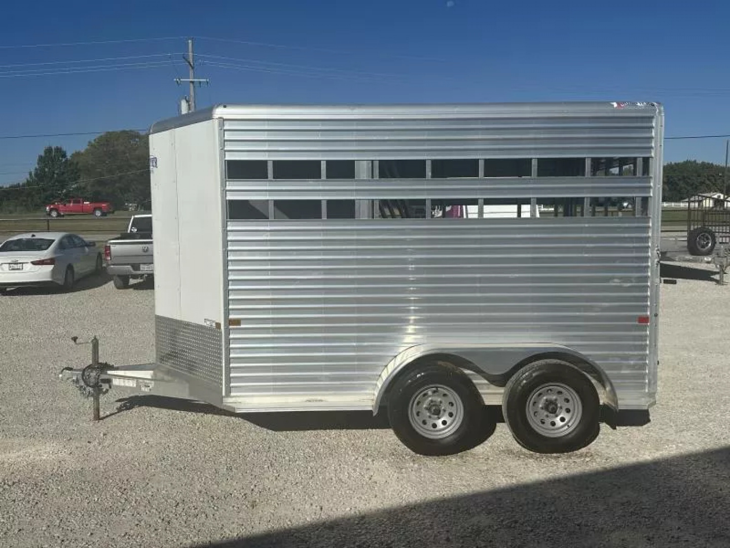 Used 2025 Frontier Colt Series 2 Horse Slant Load Stock Combo