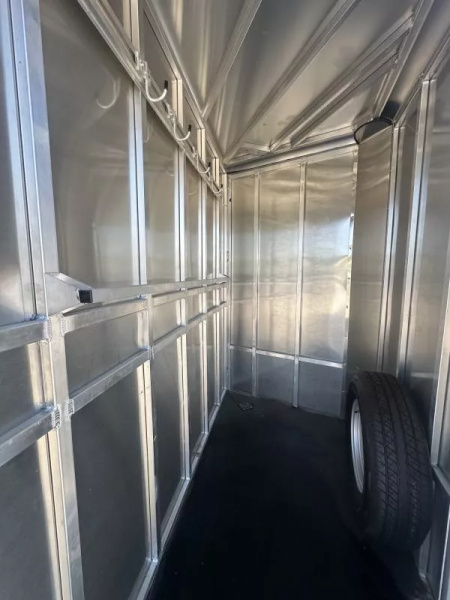 Used 2025 Frontier Colt Series 2 Horse Slant Load Stock Combo