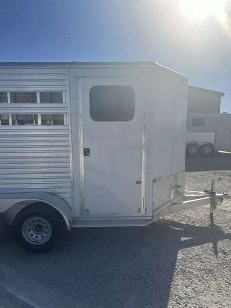 Used 2025 Frontier Colt Series 2 Horse Slant Load Stock Combo