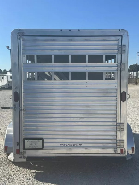 Used 2025 Frontier Colt Series 2 Horse Slant Load Stock Combo