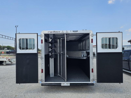 New 2025 Featherlite Trailers 4 Horse Gooseneck Horse Trailer