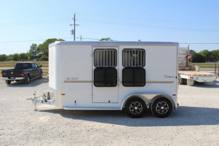 New 2025 Sundowner Trailers 2 Horse Slant Load Super Tack