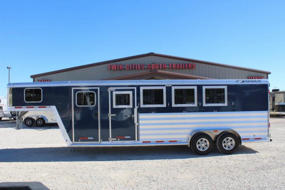 New 2025 Featherlite 4 Horse Slant Load Gooseneck