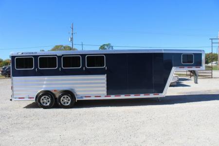 New 2025 Featherlite 4 Horse Slant Load Gooseneck