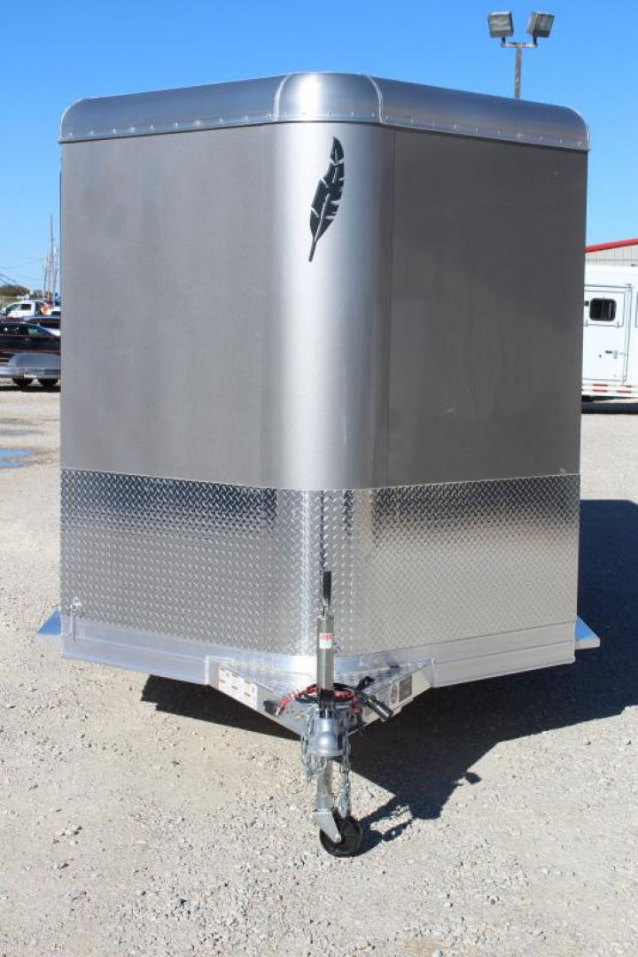 New 2025 Featherlite 2 Horse Slant Load Premier Tack Bumper Pull