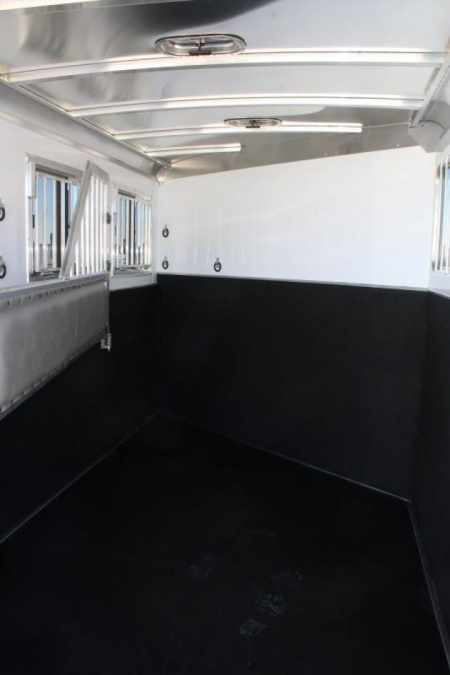 New 2025 Featherlite 2 Horse Slant Load Premier Tack Bumper Pull