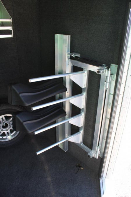 New 2025 Featherlite 2 Horse Slant Load Premier Tack Bumper Pull