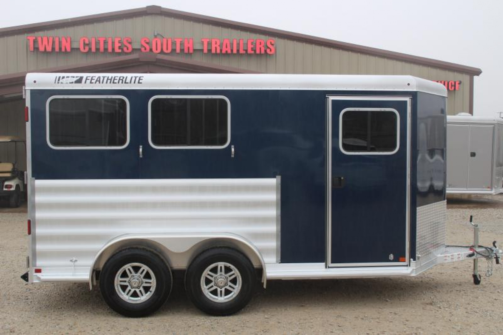 New 2025 Featherlite 2 Horse Slant Nose Bumper Pull