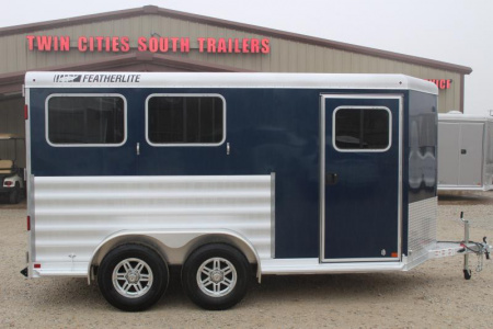 New 2025 Featherlite 2 Horse Slant Nose Bumper Pull