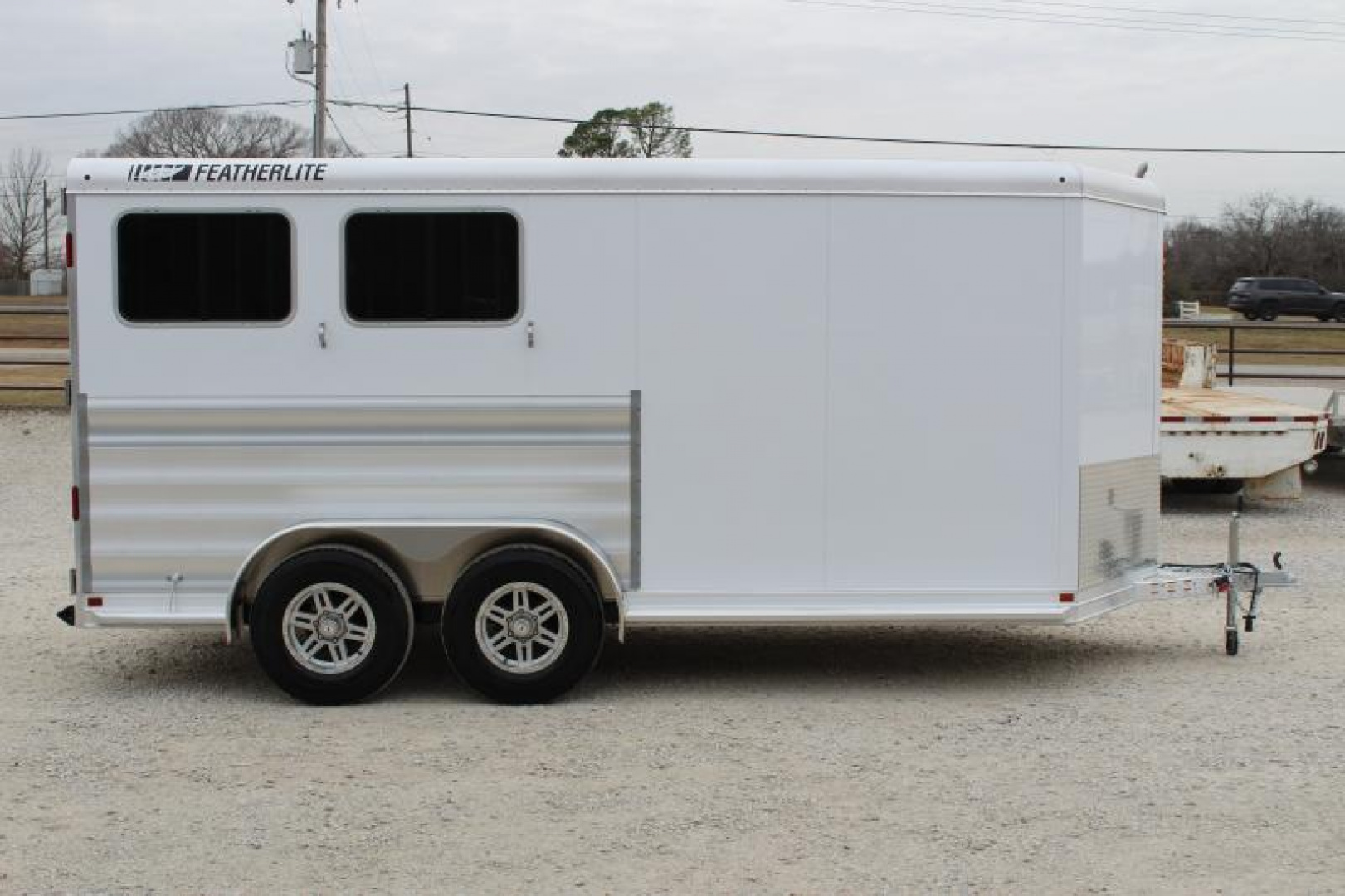 New 2025 Featherlite 2 Horse Slant Nose Bumper Pull