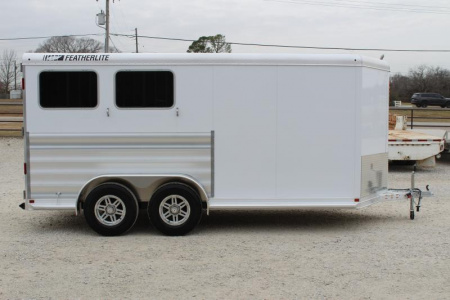 New 2025 Featherlite 2 Horse Slant Nose Bumper Pull