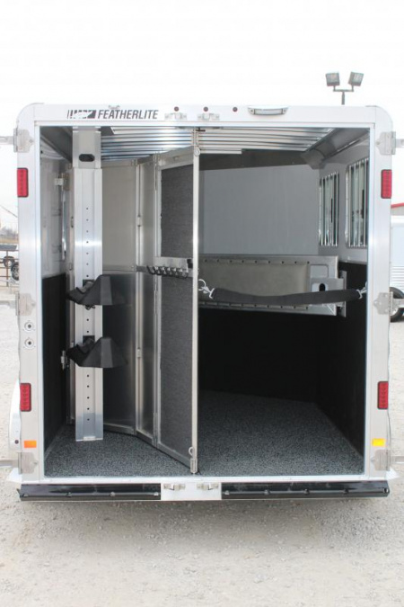 New 2025 Featherlite 2 Horse Slant Nose Bumper Pull