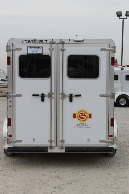 New 2025 Featherlite 2 Horse Slant Nose Bumper Pull