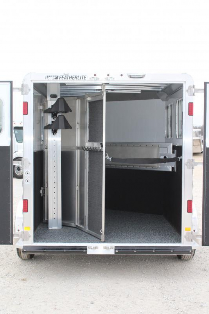 New 2025 Featherlite 2 Horse Slant Nose Bumper Pull