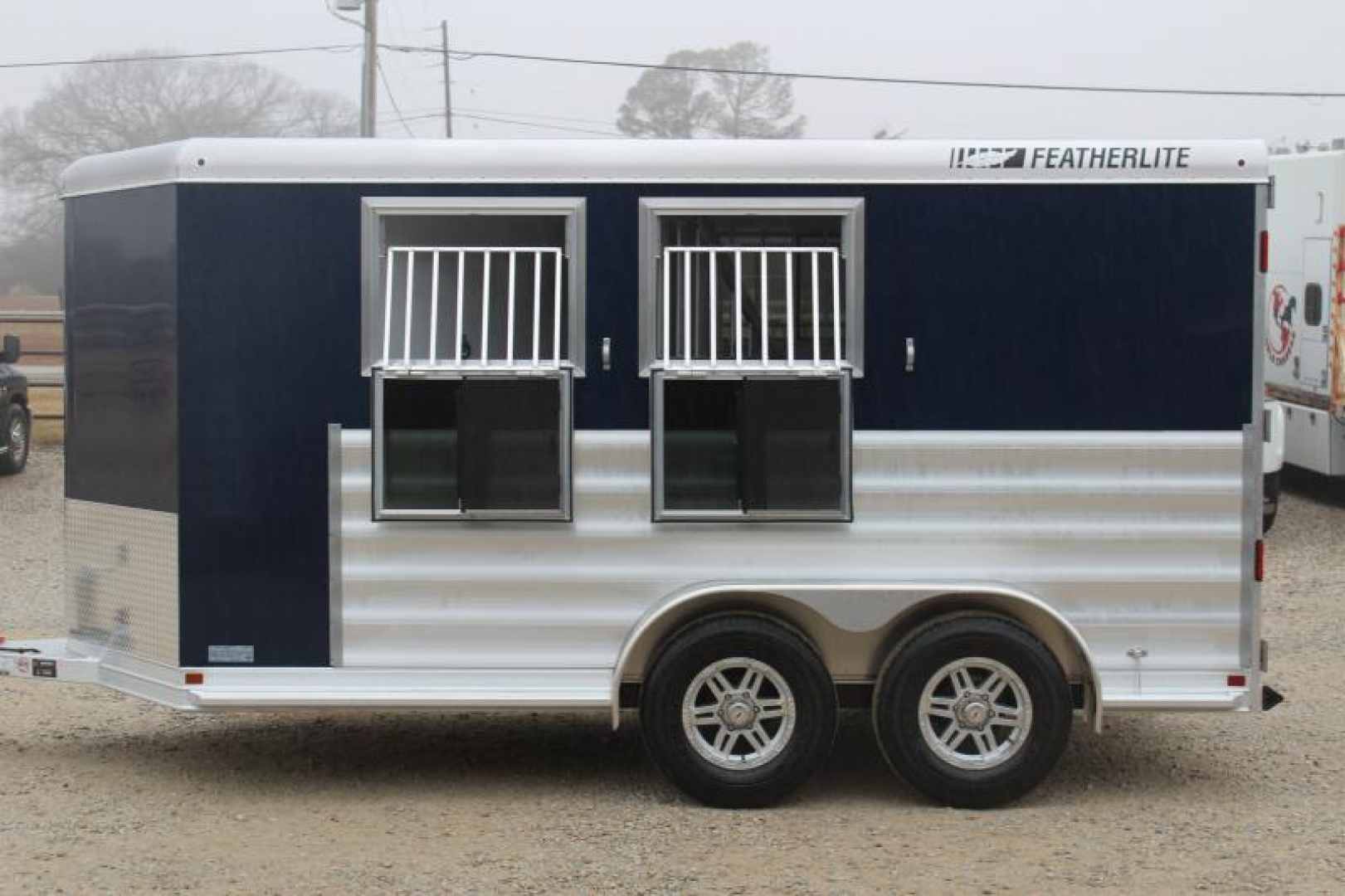 New 2025 Featherlite - 2 Horse Slant Nose Bumper Pull