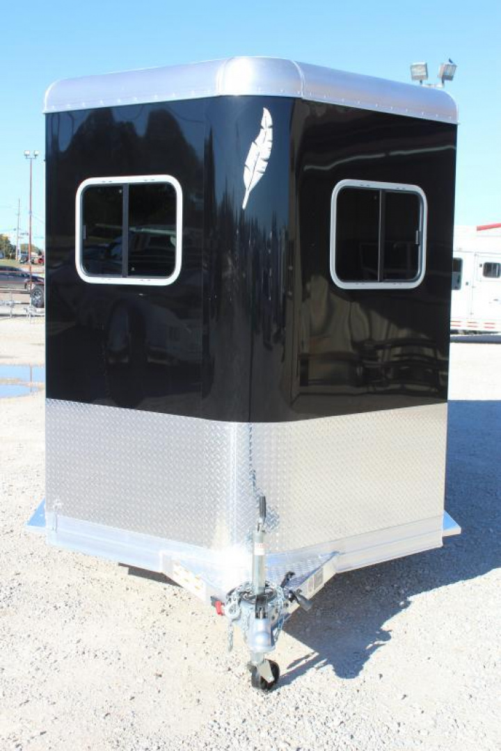 New 2025 Featherlite 2 Horse Straight Load Bumper Pull