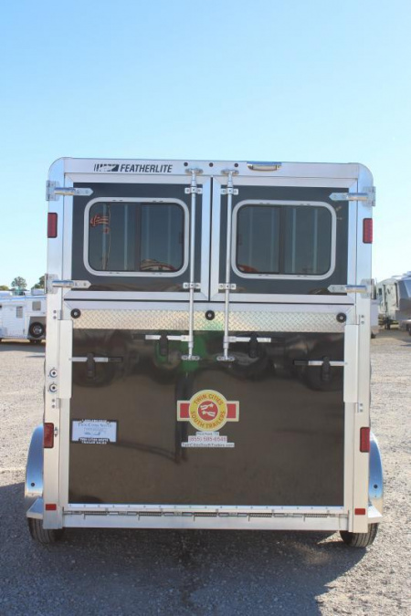 New 2025 Featherlite 2 Horse Straight Load Bumper Pull