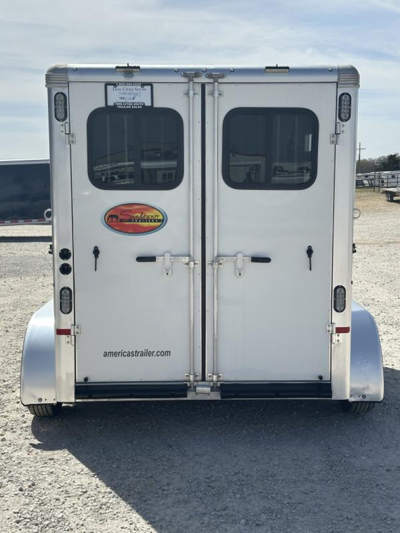 Used 2022 Sundowner 2 Horse Slant Load Bumper Pull