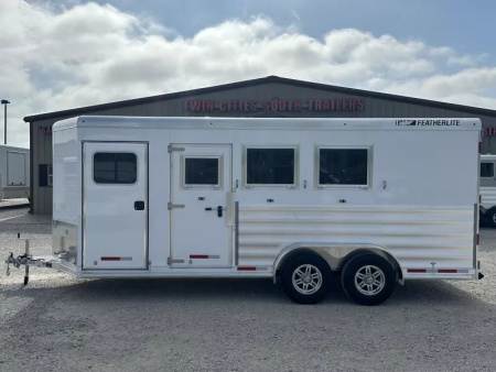 New 2025 Featherlite 3 Horse Slant Load Bumper Pull