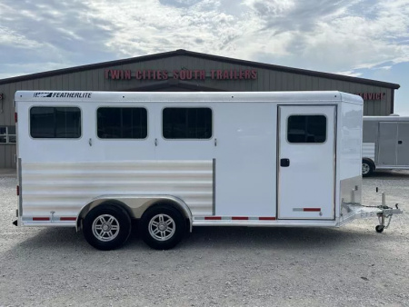 New 2025 Featherlite 3 Horse Slant Load Bumper Pull