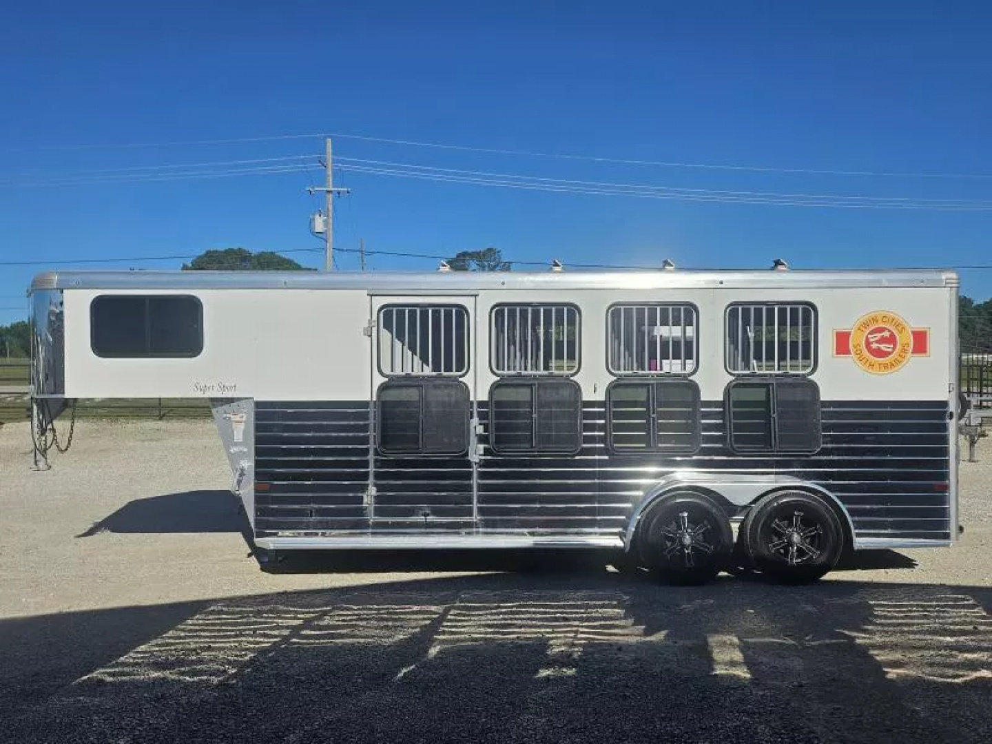 New 2024 Sundowner Trailers 4 Horse Gooseneck Horse Trailer