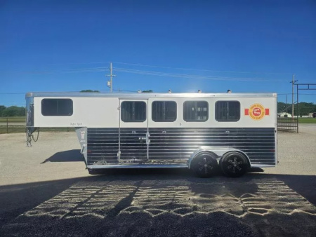 New 2024 Sundowner Trailers 4 Horse Gooseneck Horse Trailer