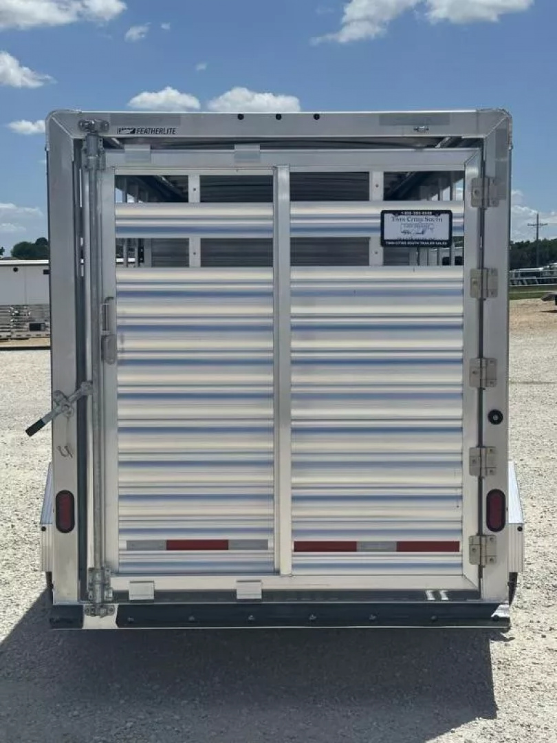 New 2025 Featherlite 20' Stock Trailer
