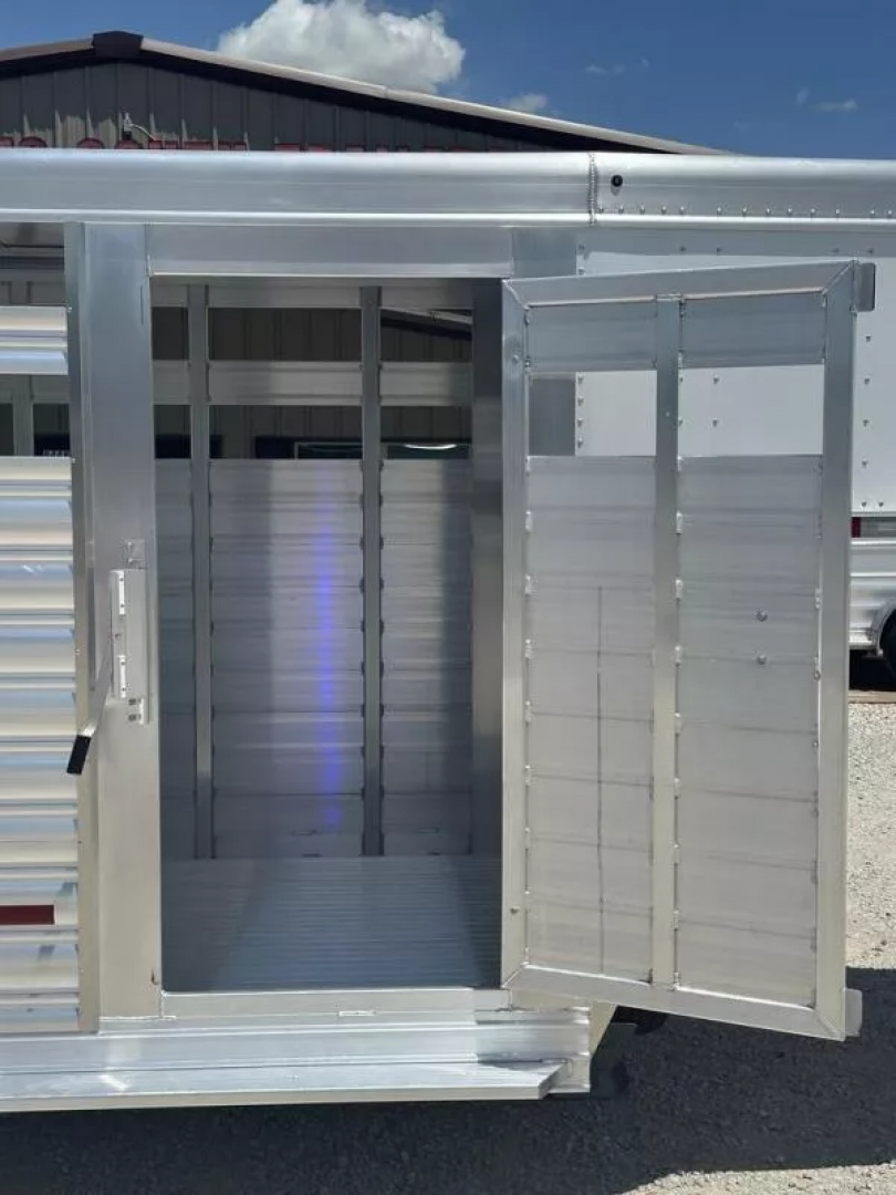 New 2025 Featherlite 20' Stock Trailer