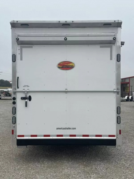 New 2026 Sundowner Trailers 3 Car Wedge Gooseneck Car Hauler
