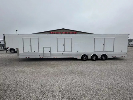 New 2026 Sundowner Trailers 3 Car Wedge Gooseneck Car Hauler