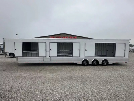 New 2026 Sundowner Trailers 3 Car Wedge Gooseneck Car Hauler