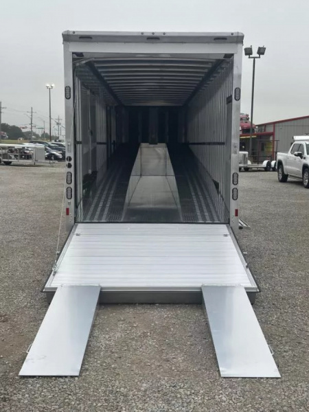 New 2026 Sundowner Trailers 3 Car Wedge Gooseneck Car Hauler