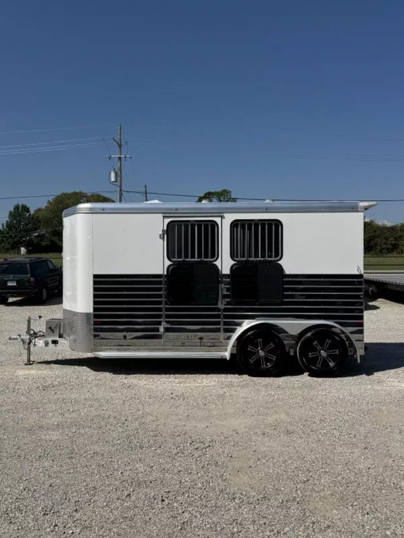 New 2025 Sundowner 2 Horse Super Tack Bumper Pull