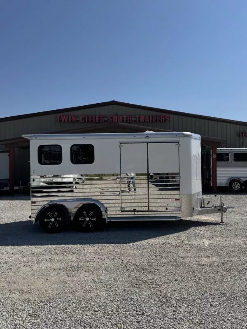 New 2025 Sundowner 2 Horse Super Tack Bumper Pull