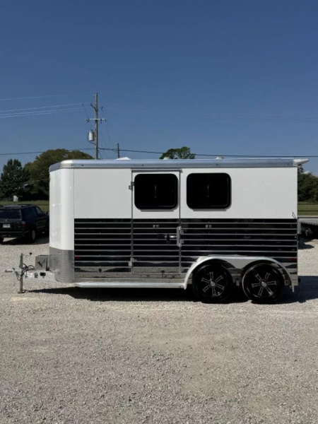 New 2025 Sundowner 2 Horse Super Tack Bumper Pull